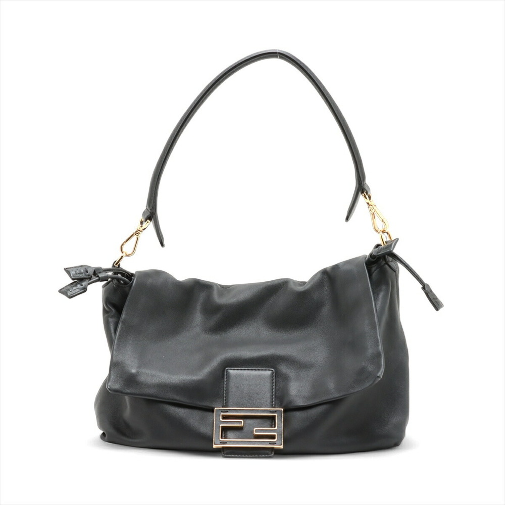 Fendi Mamma Bucket Handbag Black